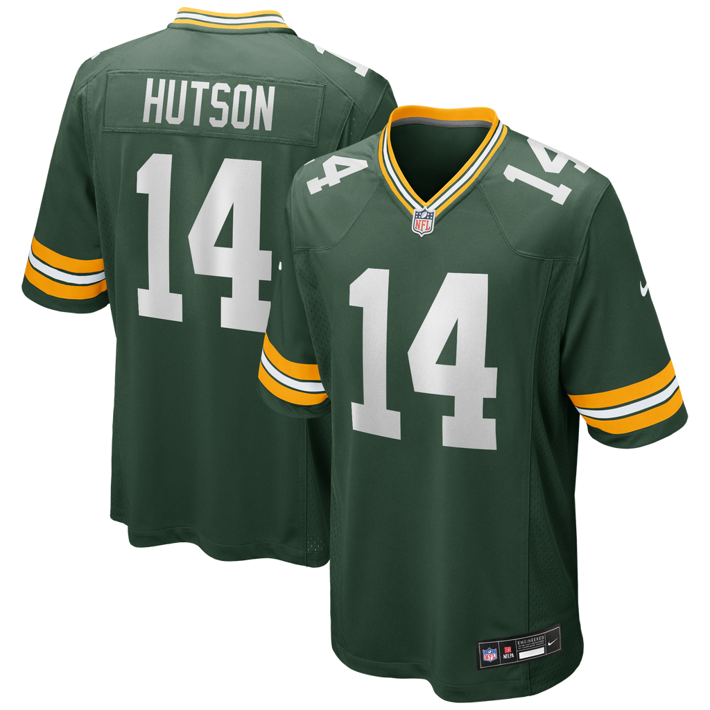 Green Bay Packers Don Hutson Green Game Retired Player Jersey product image 1, provided for visual reference and product