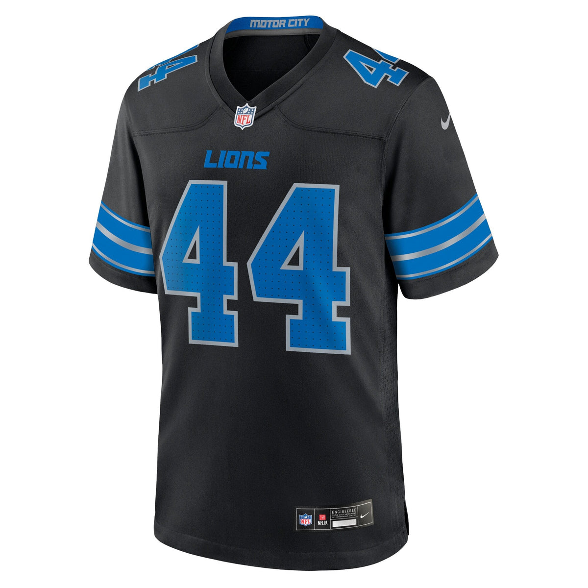 Detroit Lions Malcolm Rodriguez Black 2nd Alternate Game Jersey product image 3, provided for visual reference and product