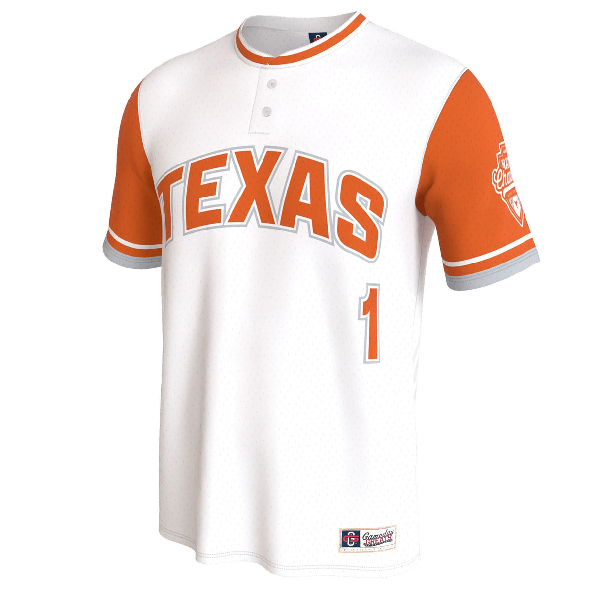 Texas Longhorns 2026 NCAA Softball National Champions Lightweight Commemorative Softball Jersey - White product image 3,