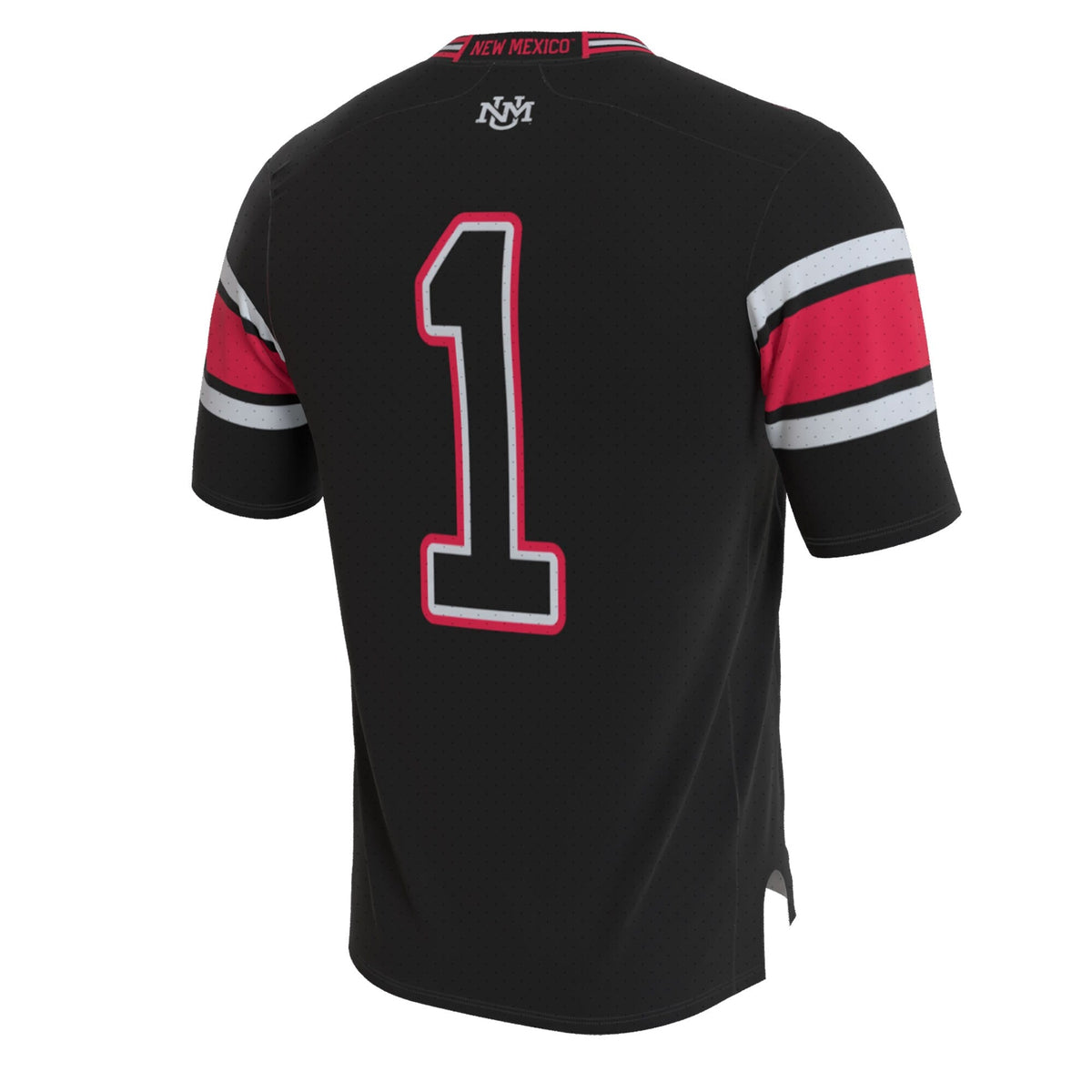 New Mexico Lobos Lightweight Collegiate Football Blackout Fashion Jersey product image 4, provided for visual reference and