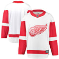 Detroit Red Wings White Breakaway Away Jersey product image 1, provided for visual reference and product detail review