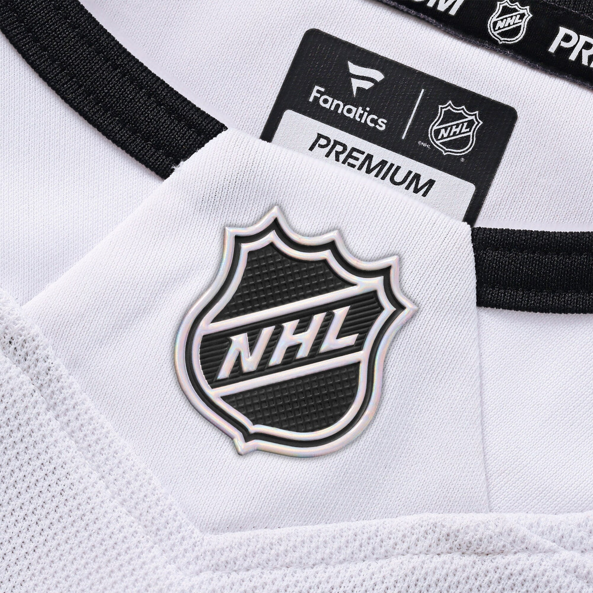 Pittsburgh Penguins Sidney Crosby White Away Premium Jersey product image 6, provided for visual reference and product