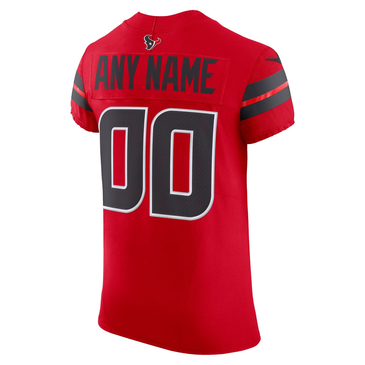 Houston Texans Red Alternate Vapor F.U.S.E. Elite Custom Jersey product image 4, provided for visual reference and product