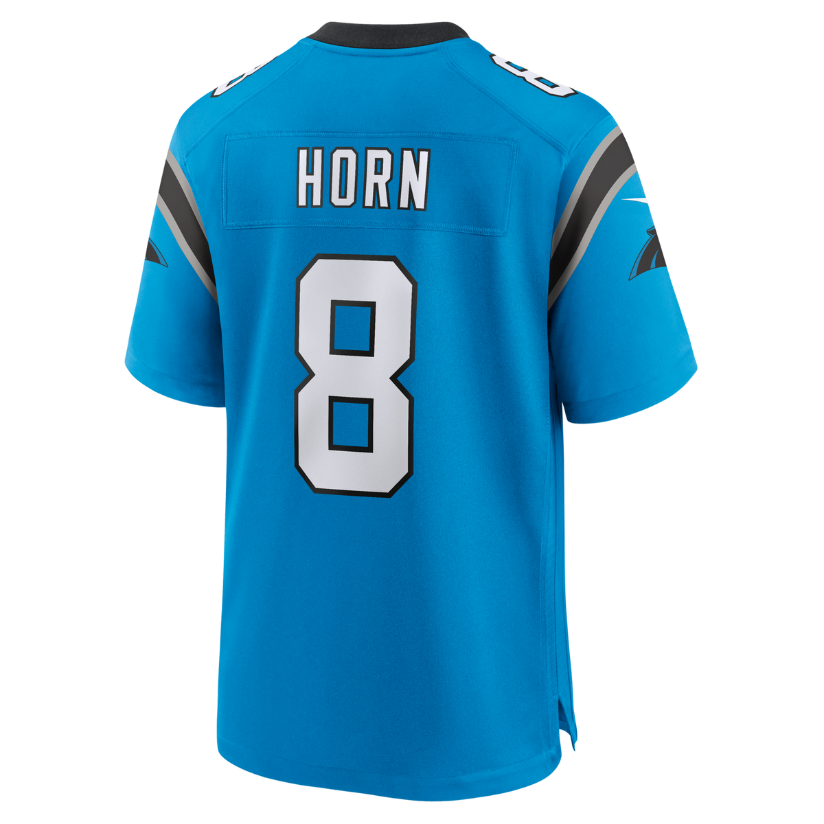 Carolina Panthers Jaycee Horn Blue Alternate Game Jersey product image 8, provided for visual reference and product detail