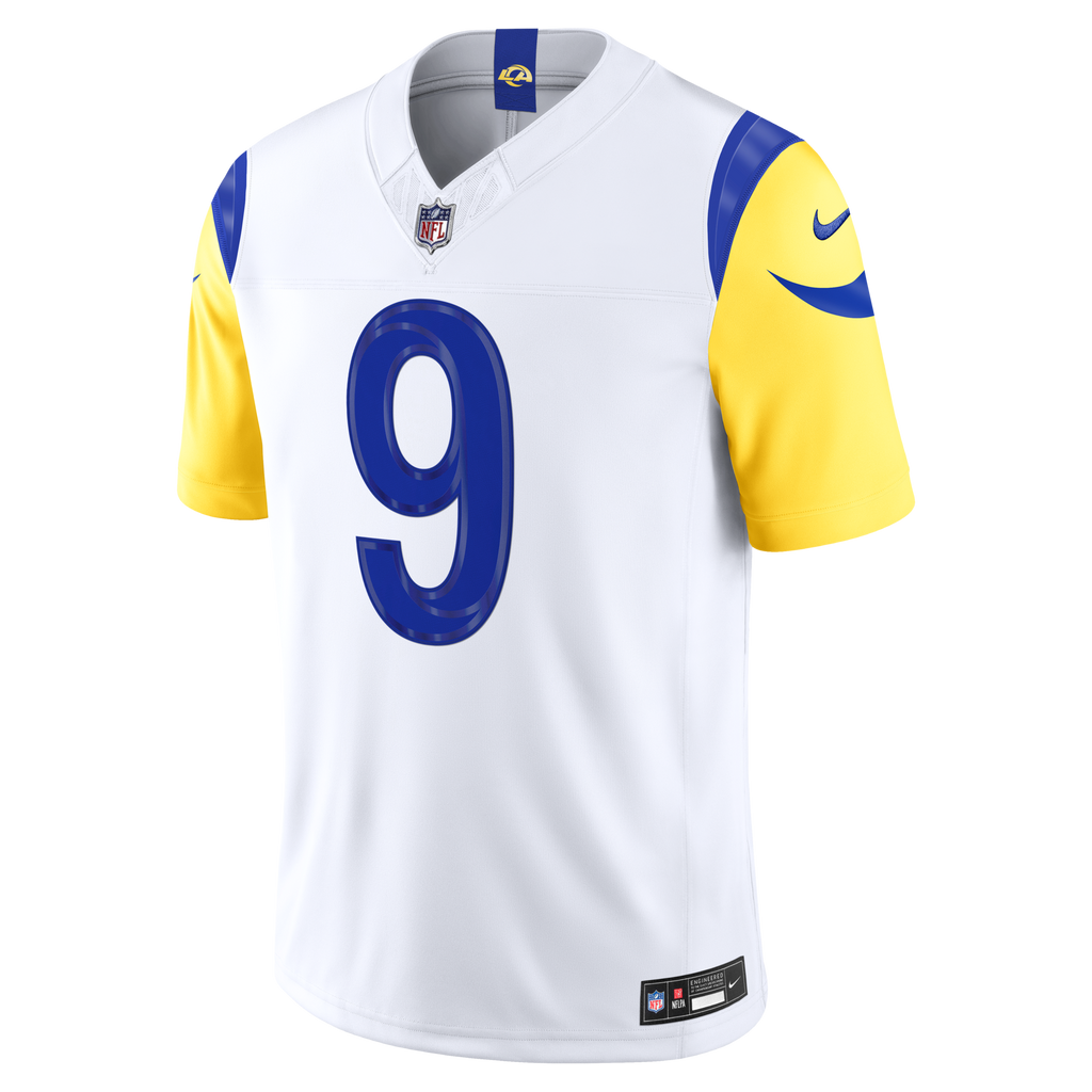 Los Angeles Rams Matthew Stafford White Vapor F.U.S.E. Stitched Limited Jersey product image 3, provided for visual