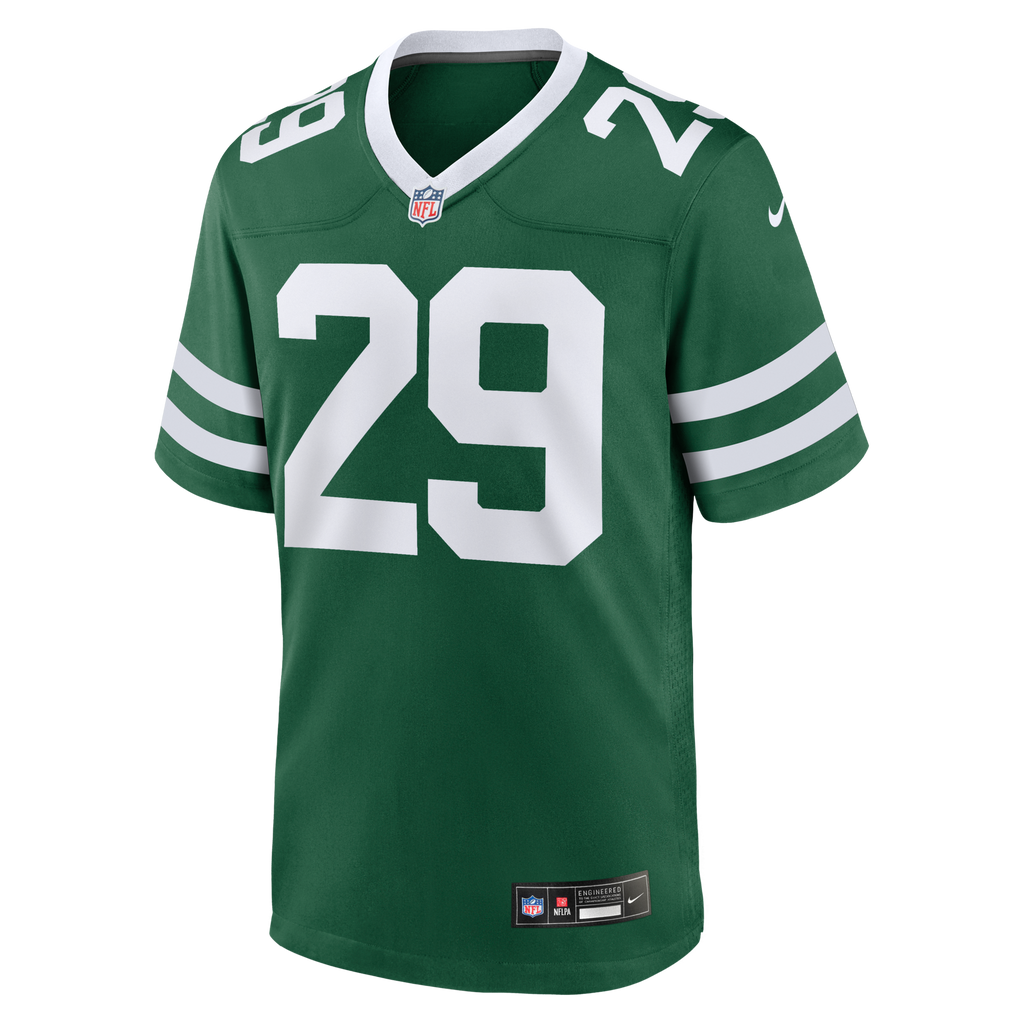 New York Jets Minkah Fitzpatrick Legacy Green Game Jersey product image 5, provided for visual reference and product detail