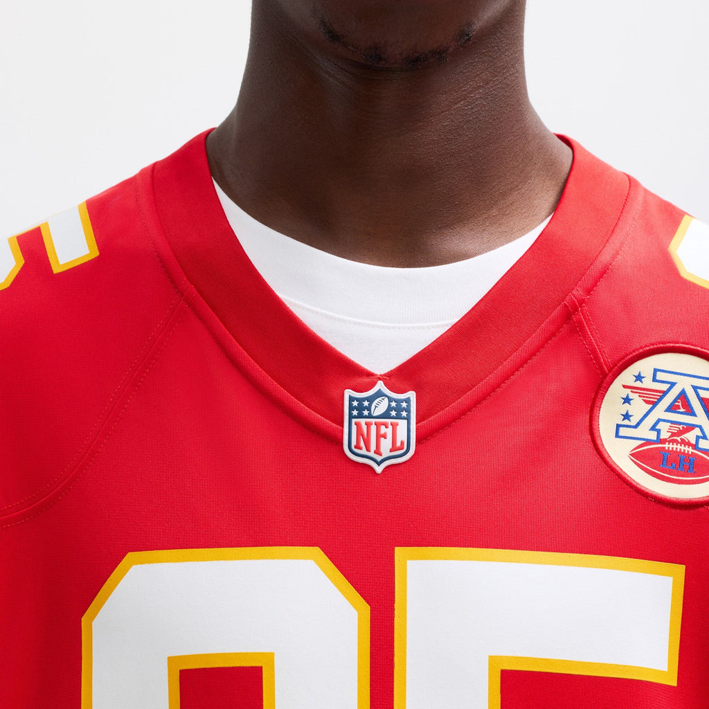 Kansas City Chiefs Chris Jones Red Game Jersey product image 8, provided for visual reference and product detail review