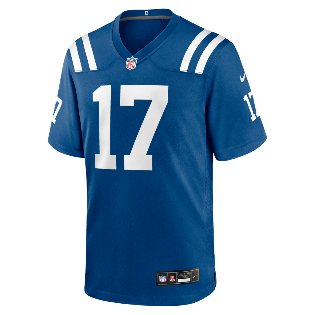 Indianapolis Colts Philip Rivers Royal Game Jersey product image 3, provided for visual reference and product detail review