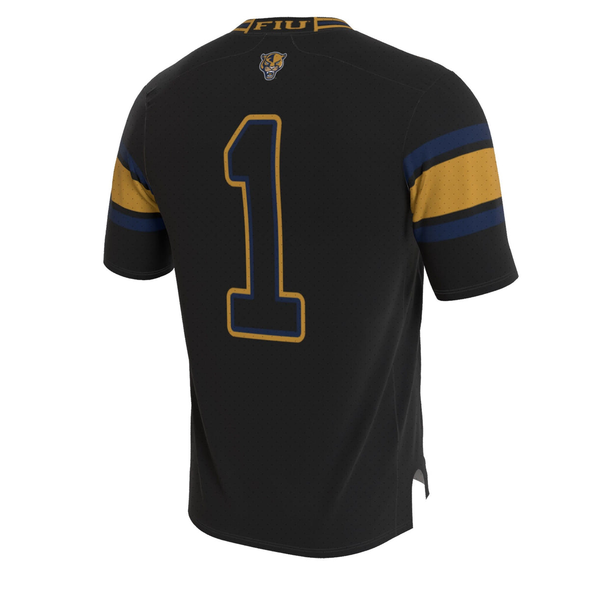 FIU Panthers Lightweight Collegiate Football Blackout Fashion Jersey product image 4, provided for visual reference and