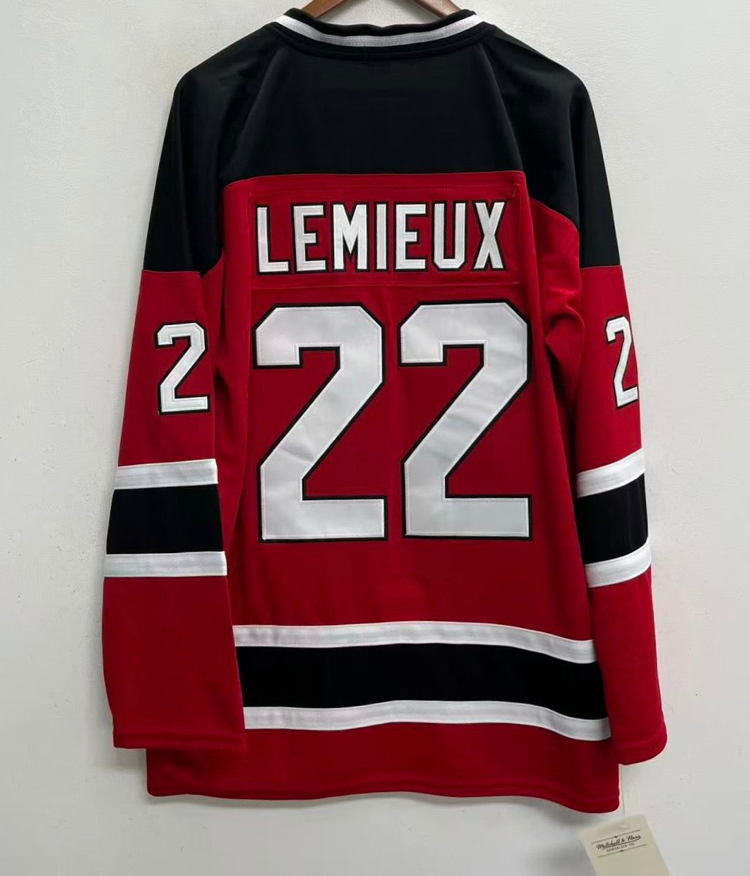 Claude Lemieux New Jersey Devils Official NHL Mitchell & product image 1
