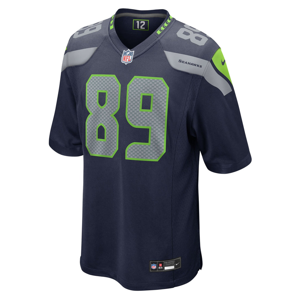 Seattle Seahawks Nick Kallerup College Navy Team Game Jersey product image 3, provided for visual reference and product