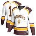 Arizona State Sun Devils Lightweight Hockey Fashion Jersey - White product image 1, provided for visual reference and