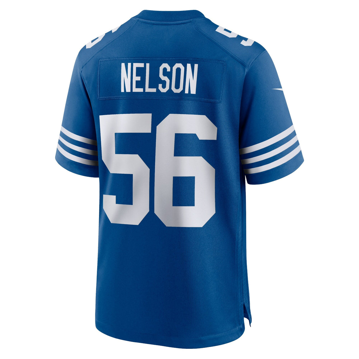 Indianapolis Colts Quenton Nelson Royal Alternate Game Jersey product image 4, provided for visual reference and product