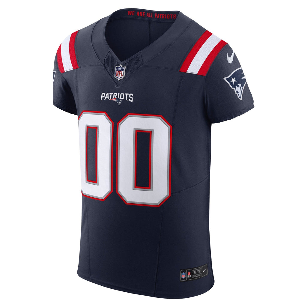 New England Patriots Navy Vapor F.U.S.E. Elite Custom Jersey product image 3, provided for visual reference and product