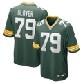 Green Bay Packers Travis Glover Green Game Jersey product image 1, provided for visual reference and product detail review