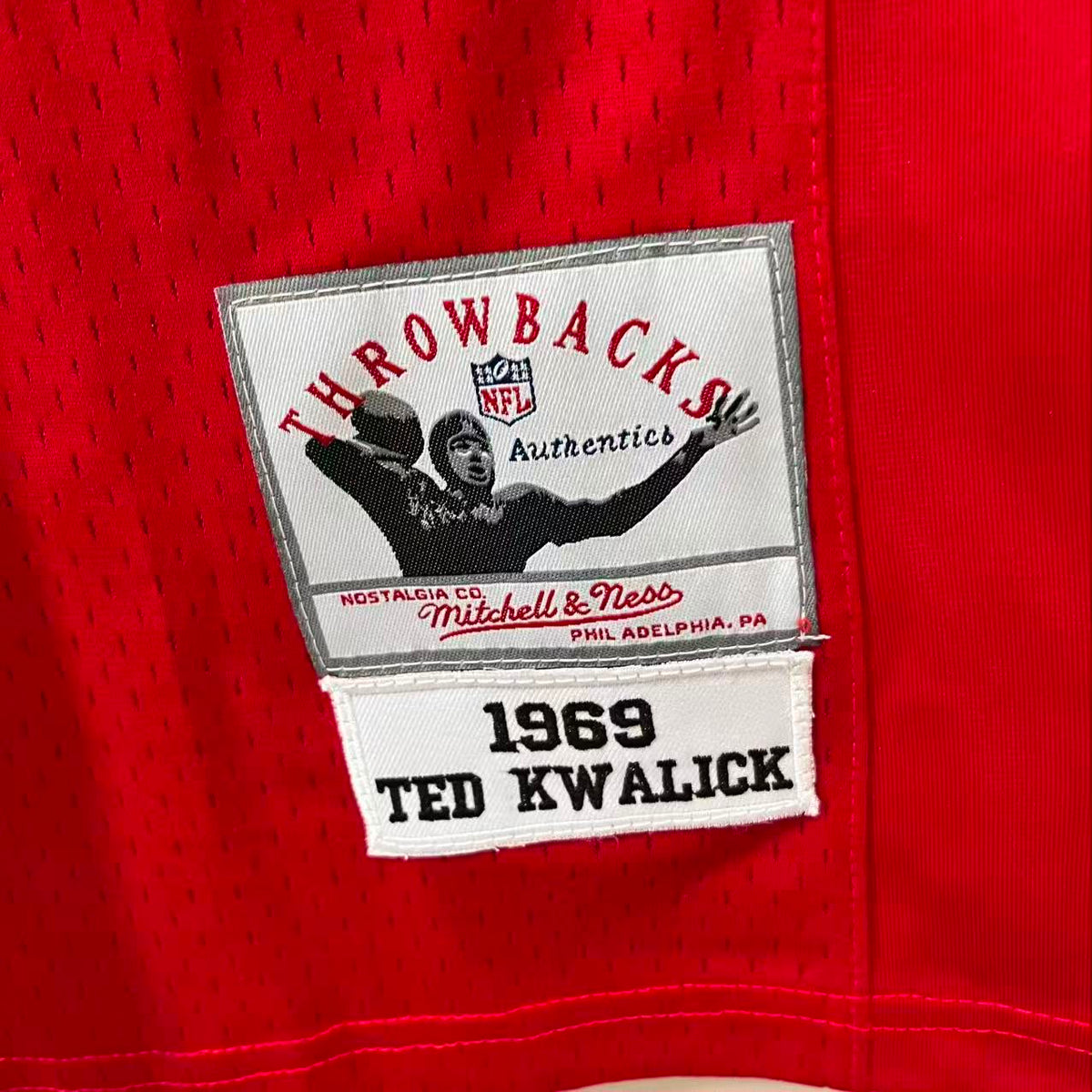 Ted Kwalick 1969 San Francisco 49ers Jersey Mitchell & Ness product image 3