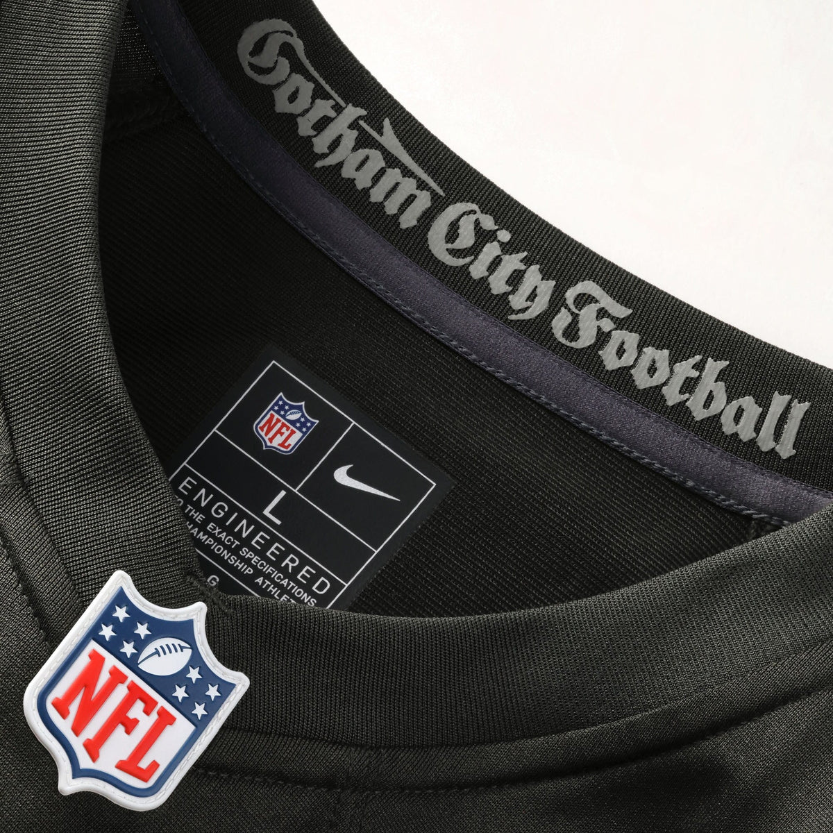 New York Jets Green 2025 Rivalries Collection Custom Game Jersey product image 5, provided for visual reference and product