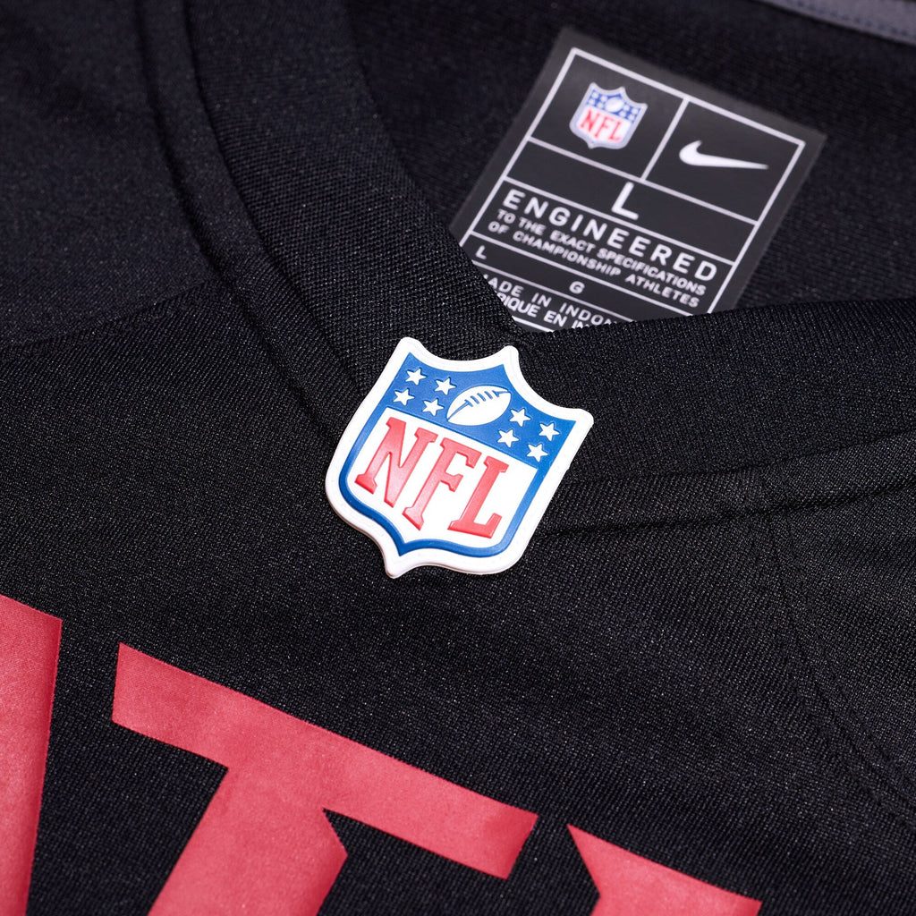 Atlanta Falcons Jalon Walker Black Team Game Jersey product image 4, provided for visual reference and product detail review