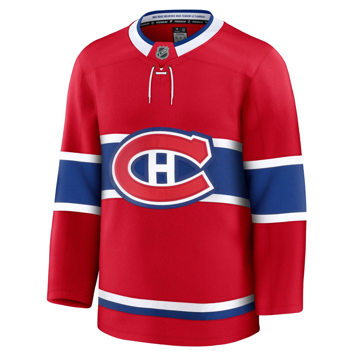 Montreal Canadiens Red Home Premium Jersey product image 3, provided for visual reference and product detail review