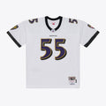 Baltimore Ravens Terrell Suggs White 2003 Legacy Replica Player Jersey product image 1, provided for visual reference and