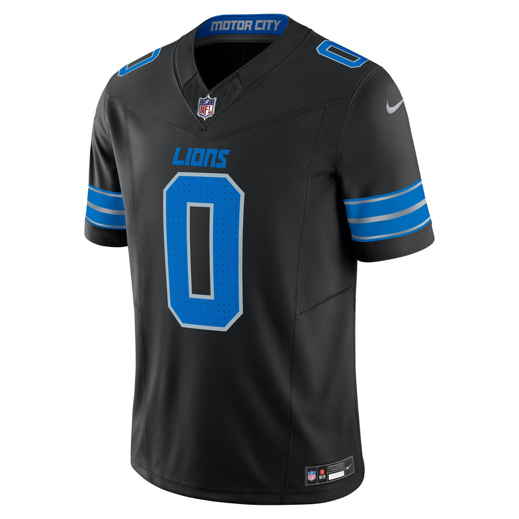 Detroit Lions Jahmyr Gibbs Black 2nd Alternate Vapor F.U.S.E. Limited Jersey product image 3, provided for visual reference
