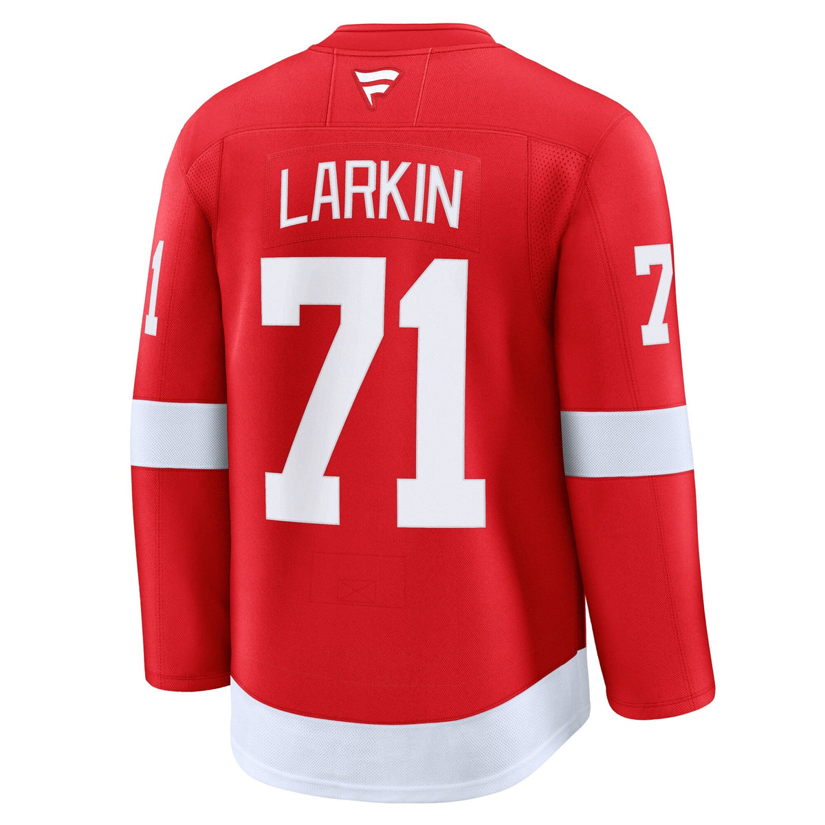 Detroit Red Wings Dylan Larkin Red Home Premium Jersey product image 4, provided for visual reference and product detail