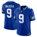 Seattle Seahawks Kenneth Walker III Royal Vapor F.U.S.E. Limited Jersey product image 1, provided for visual reference and