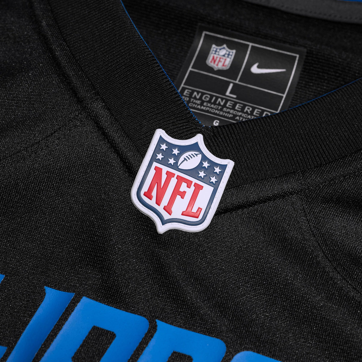Detroit Lions Sam LaPorta Black 2nd Alternate Game Jersey product image 5, provided for visual reference and product detail