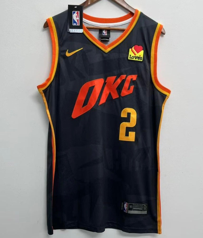 Shai Gilgeous Alexander Oklahoma City Thunder official NBA product image 3