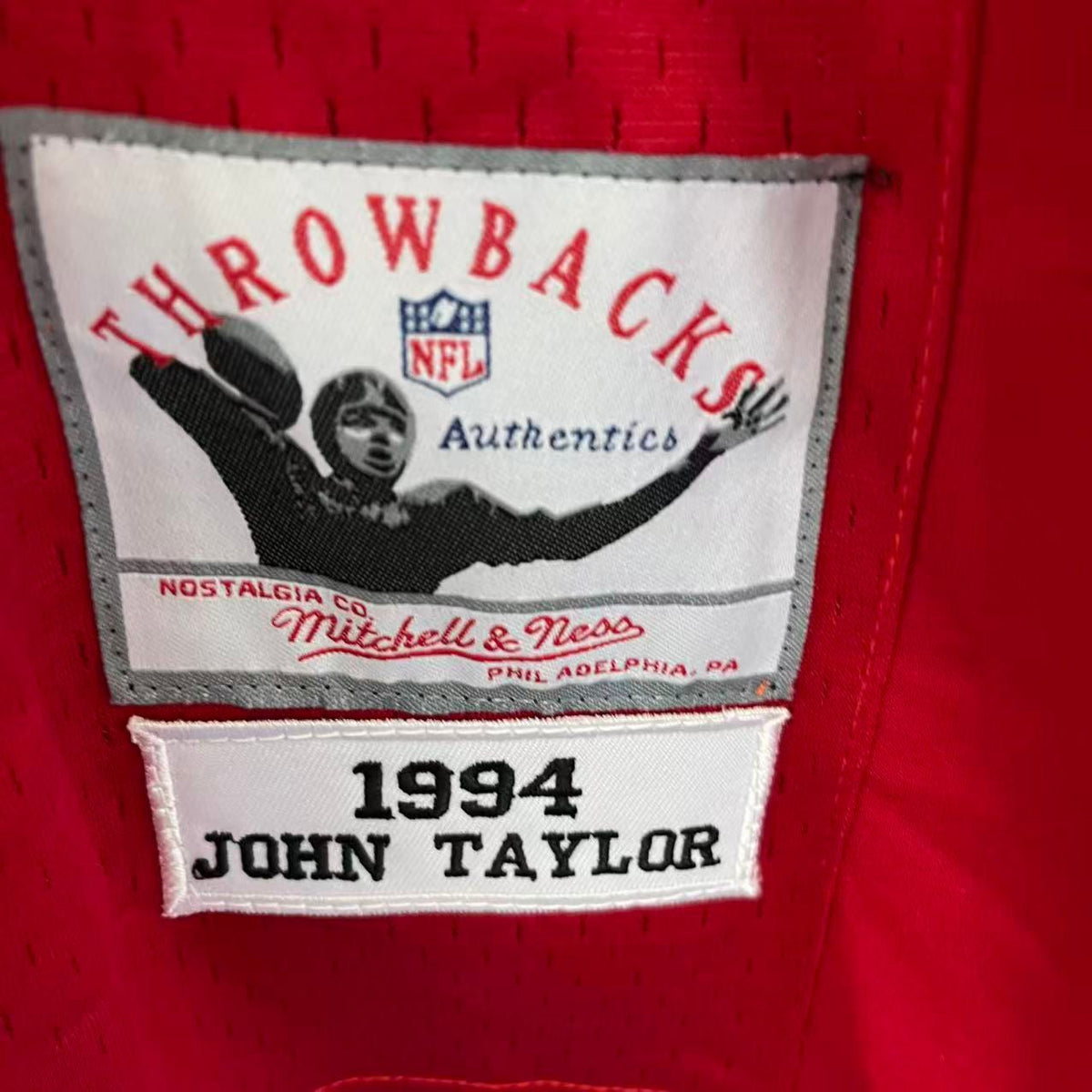 John Taylor 1994 San Francisco 49ers Jersey Mitchell & Ness product image 3