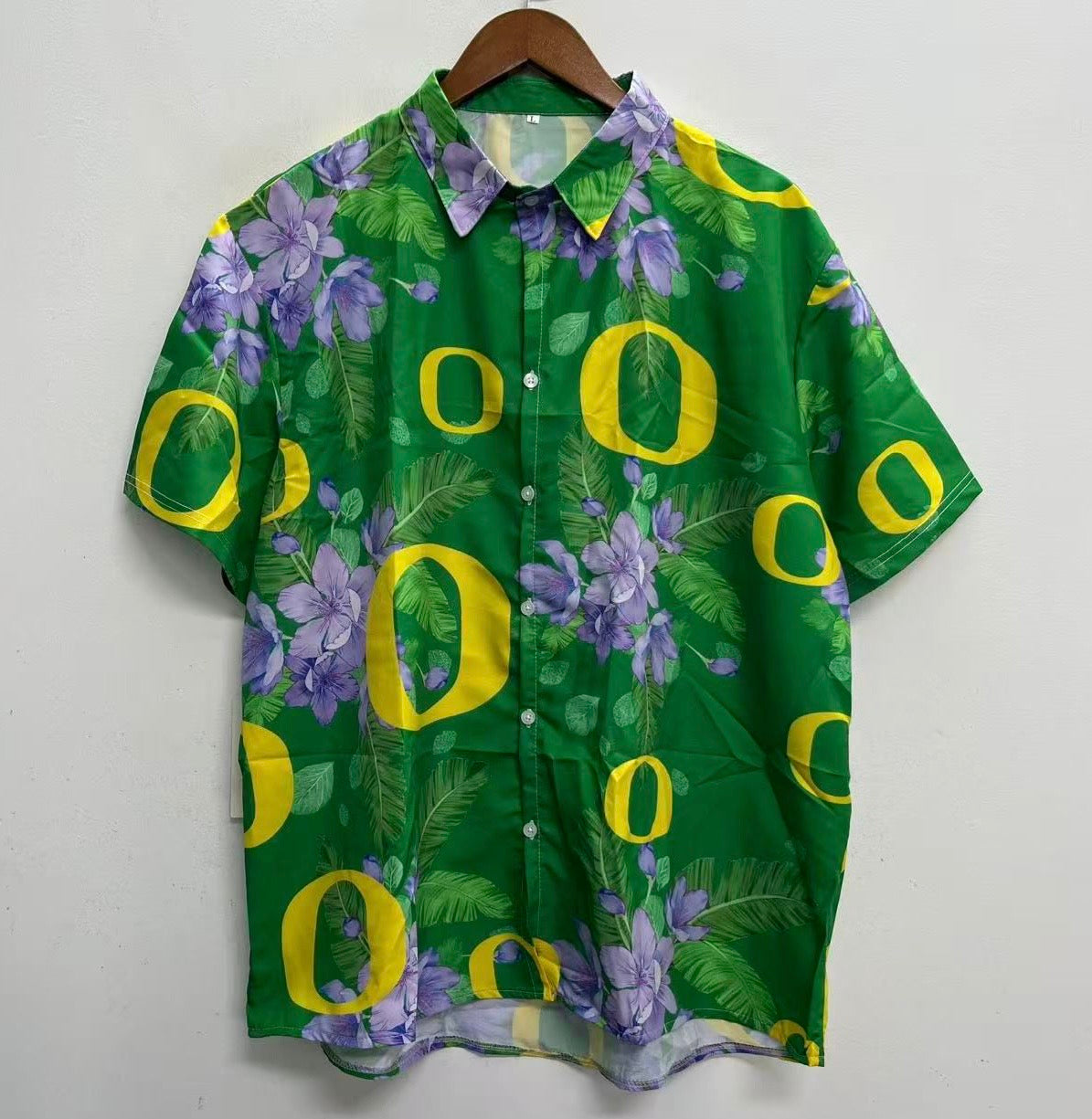 Oregon Ducks Official NCAA Floral Palm shirt product image 1