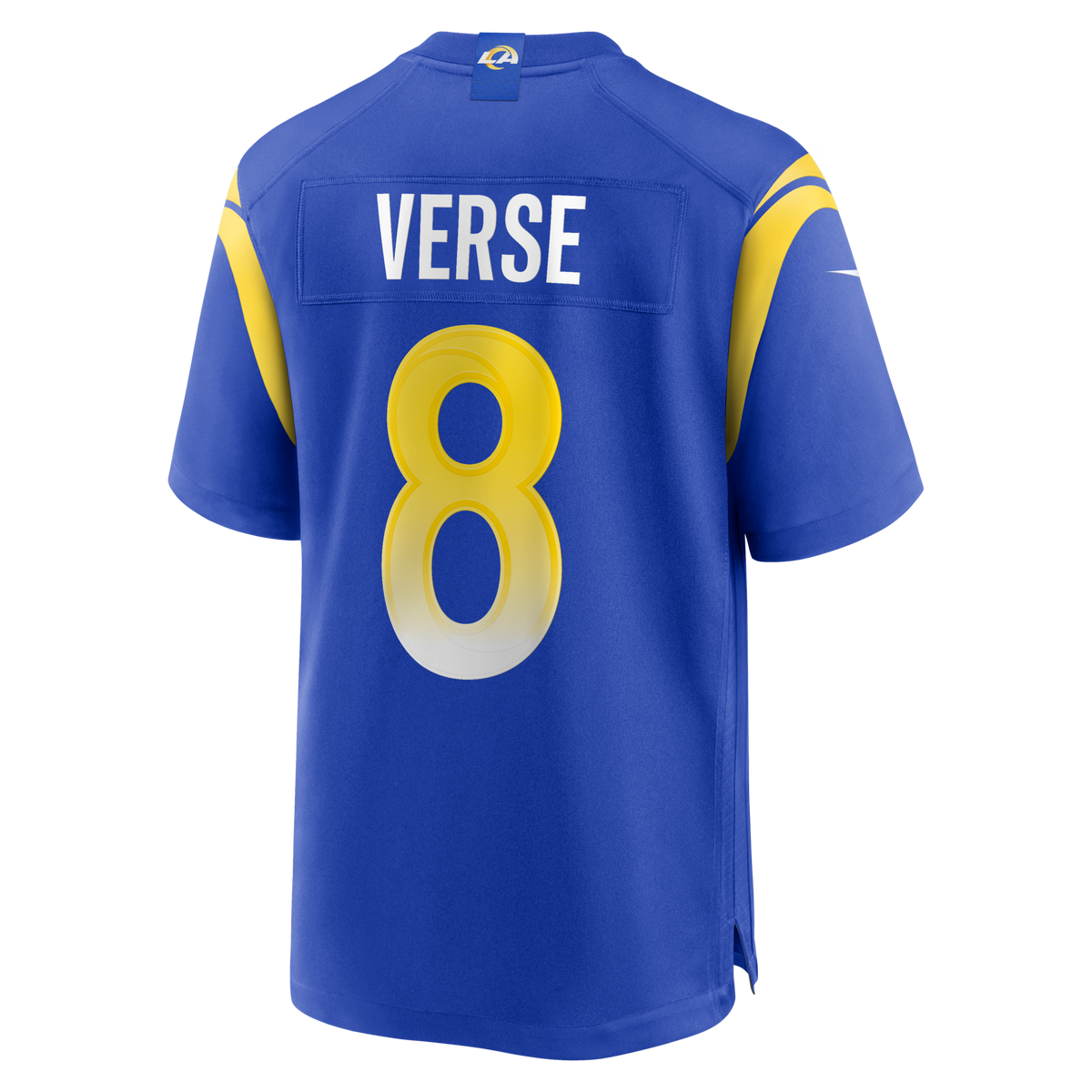 Los Angeles Rams Jared Verse Royal Player Game Jersey product image 3, provided for visual reference and product detail