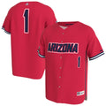 Arizona Wildcats Lightweight Collegiate Baseball Fashion Jersey - Red product image 1, provided for visual reference and