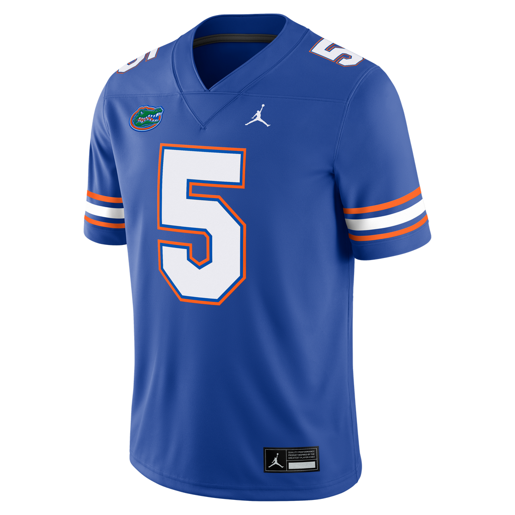 Myles Graham Florida Gators Game Football Jersey - Royal product image 3, provided for visual reference and product detail