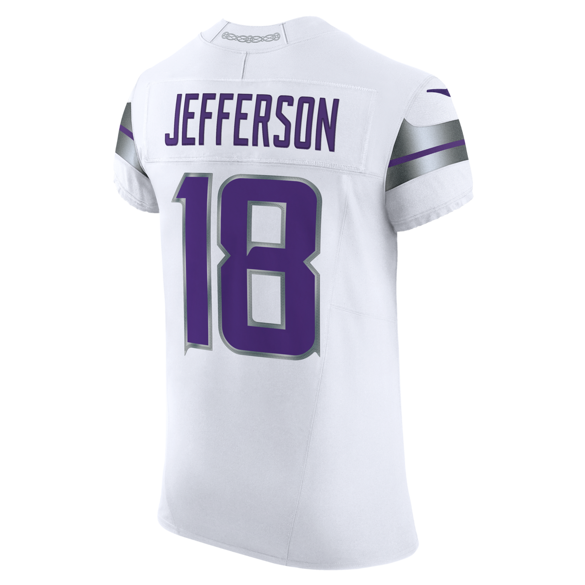 Minnesota Vikings Justin Jefferson White Alternate Vapor F.U.S.E. Elite Player Jersey product image 3, provided for visual