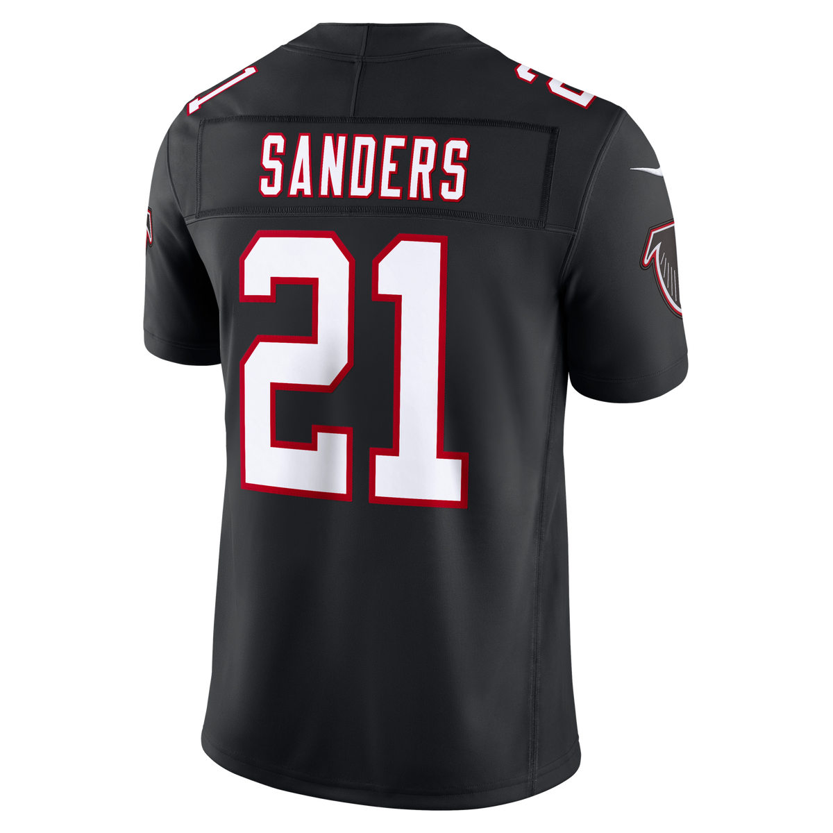 Atlanta Falcons Deion Sanders Black Alternate Throwback Vapor F.U.S.E. Stitched Retired Limited Jersey product image 4,