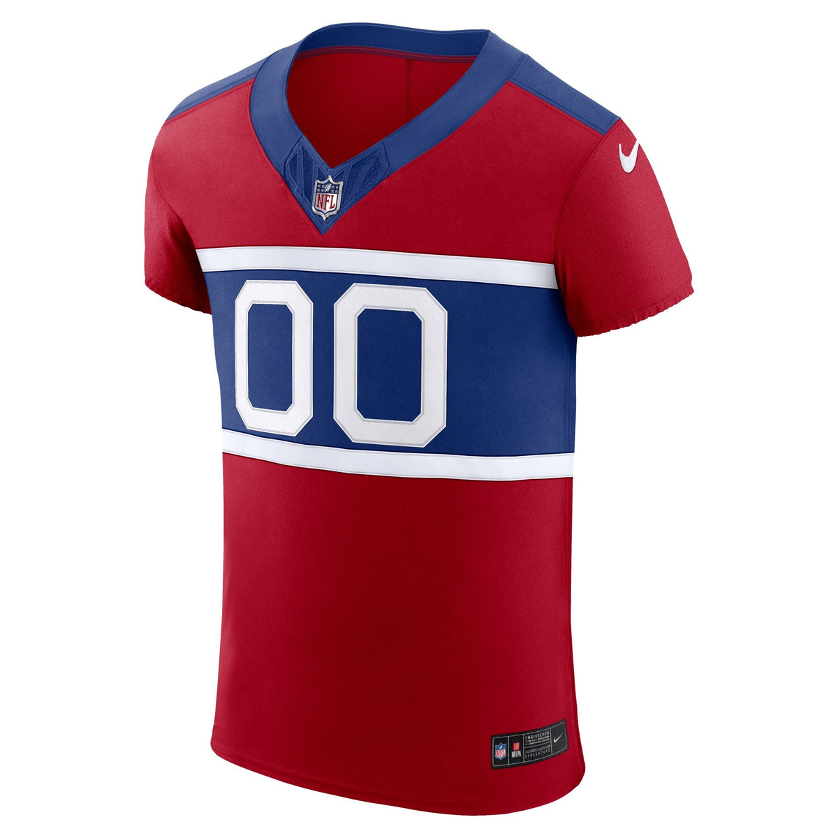 New York Giants Red Alternate Vapor F.U.S.E. Elite Custom Jersey product image 3, provided for visual reference and product