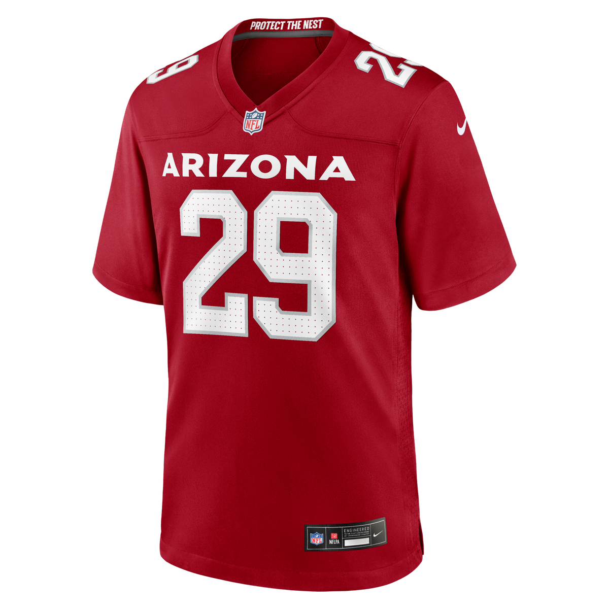 Arizona Cardinals Denzel Burke Cardinal Team Game Jersey product image 2, provided for visual reference and product detail