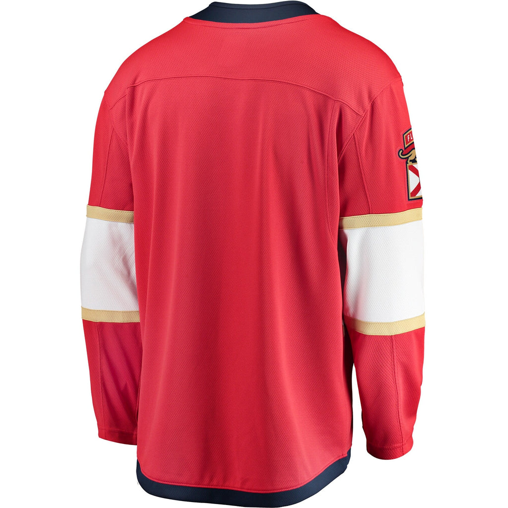Florida Panthers Red Breakaway Home Jersey product image 4, provided for visual reference and product detail review