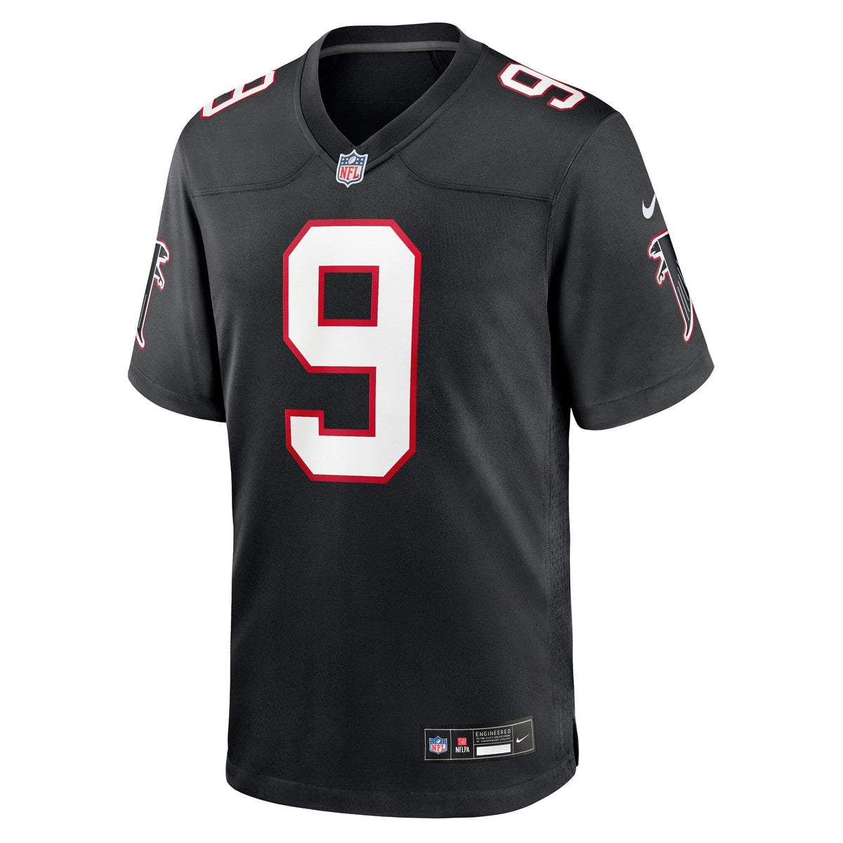 Atlanta Falcons Michael Penix Jr. Black Alternate Game Jersey product image 3, provided for visual reference and product