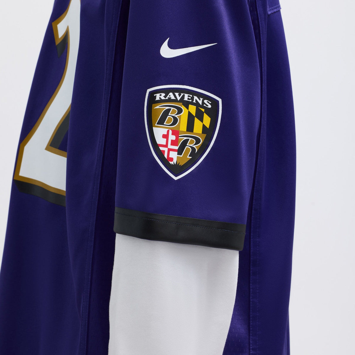 Baltimore Ravens Derrick Henry Purple Game Player Jersey product image 4, provided for visual reference and product detail