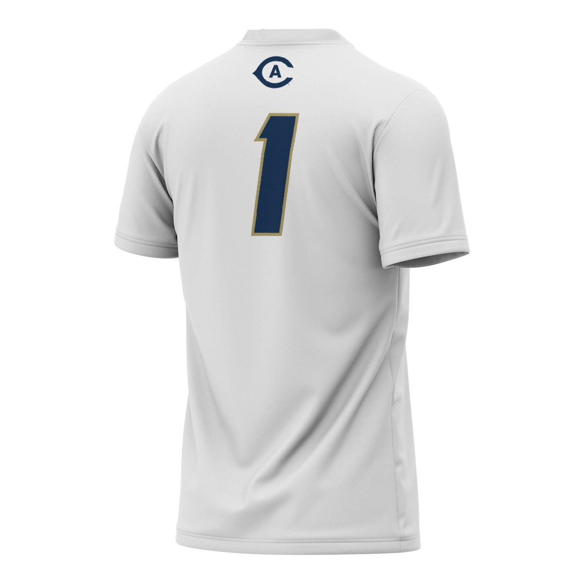 UC Davis Aggies Lightweight Collegiate Lacrosse Fashion Jersey - White product image 4, provided for visual reference and