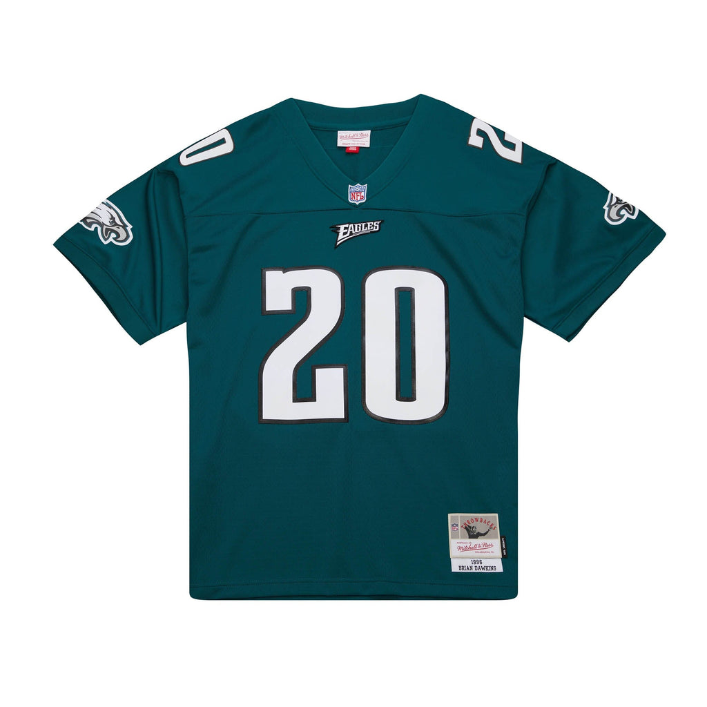 Philadelphia Eagles Brian Dawkins Green Legacy Replica Jersey product image 3, provided for visual reference and product