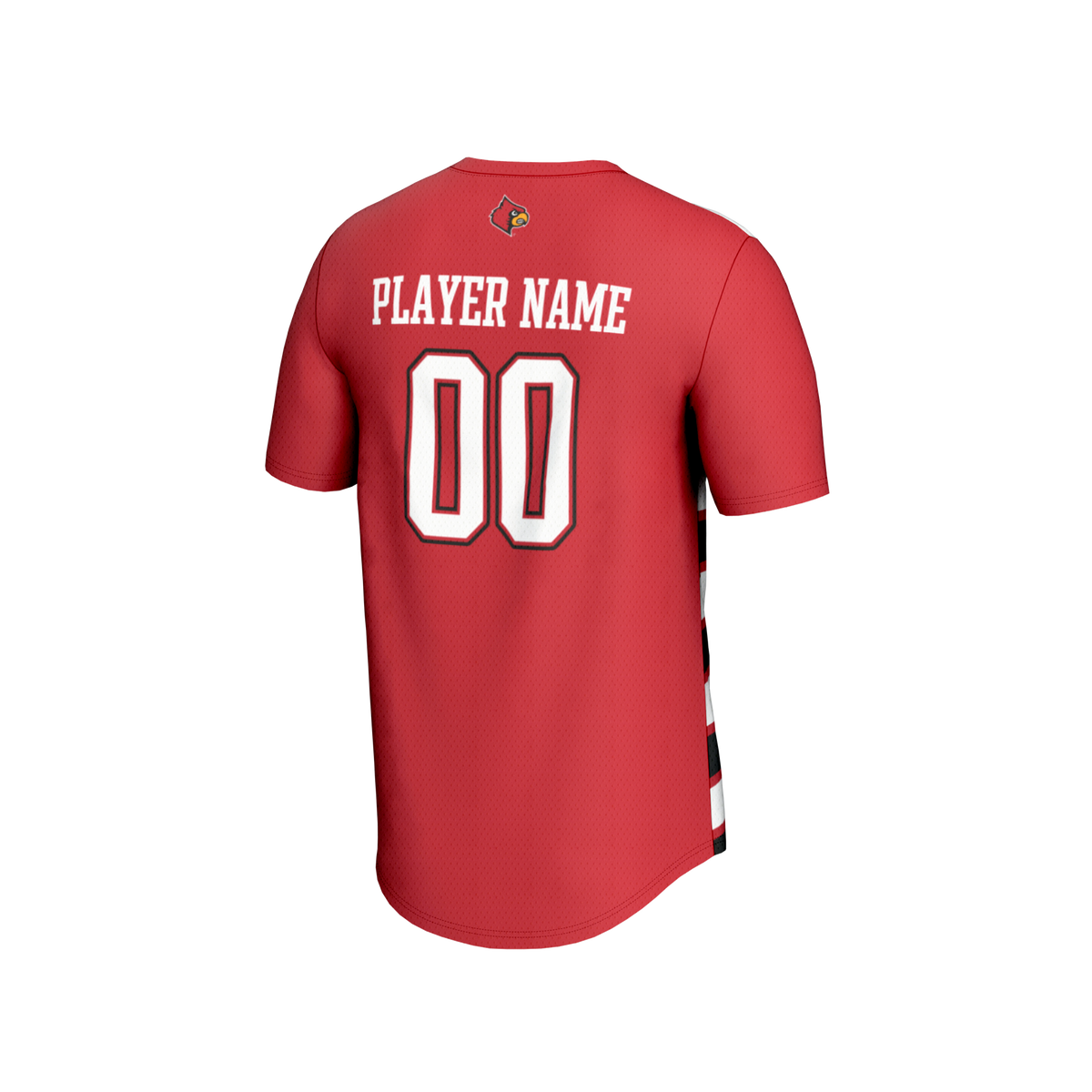 Louisville Cardinals Soccer NIL Pick-A-Player Fashion Jersey - Red product image 4, provided for visual reference and