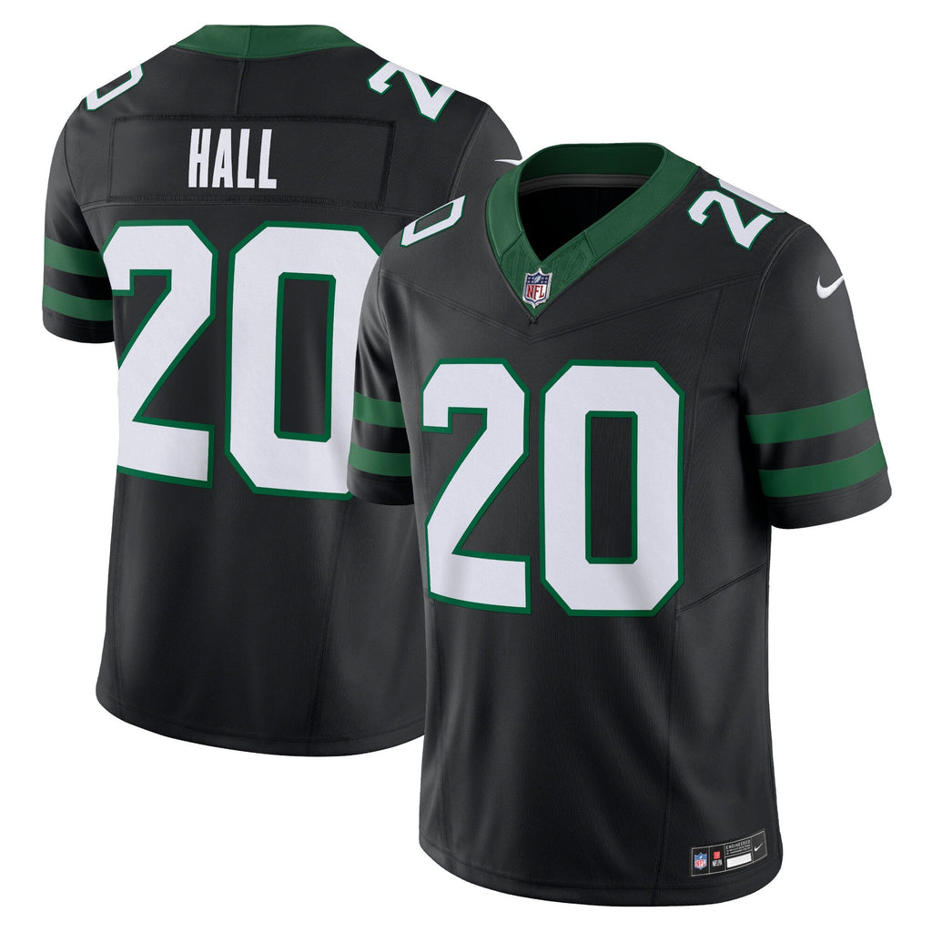 New York Jets Breece Hall Legacy Black Alternate Vapor F.U.S.E. Limited Jersey product image 1, provided for visual