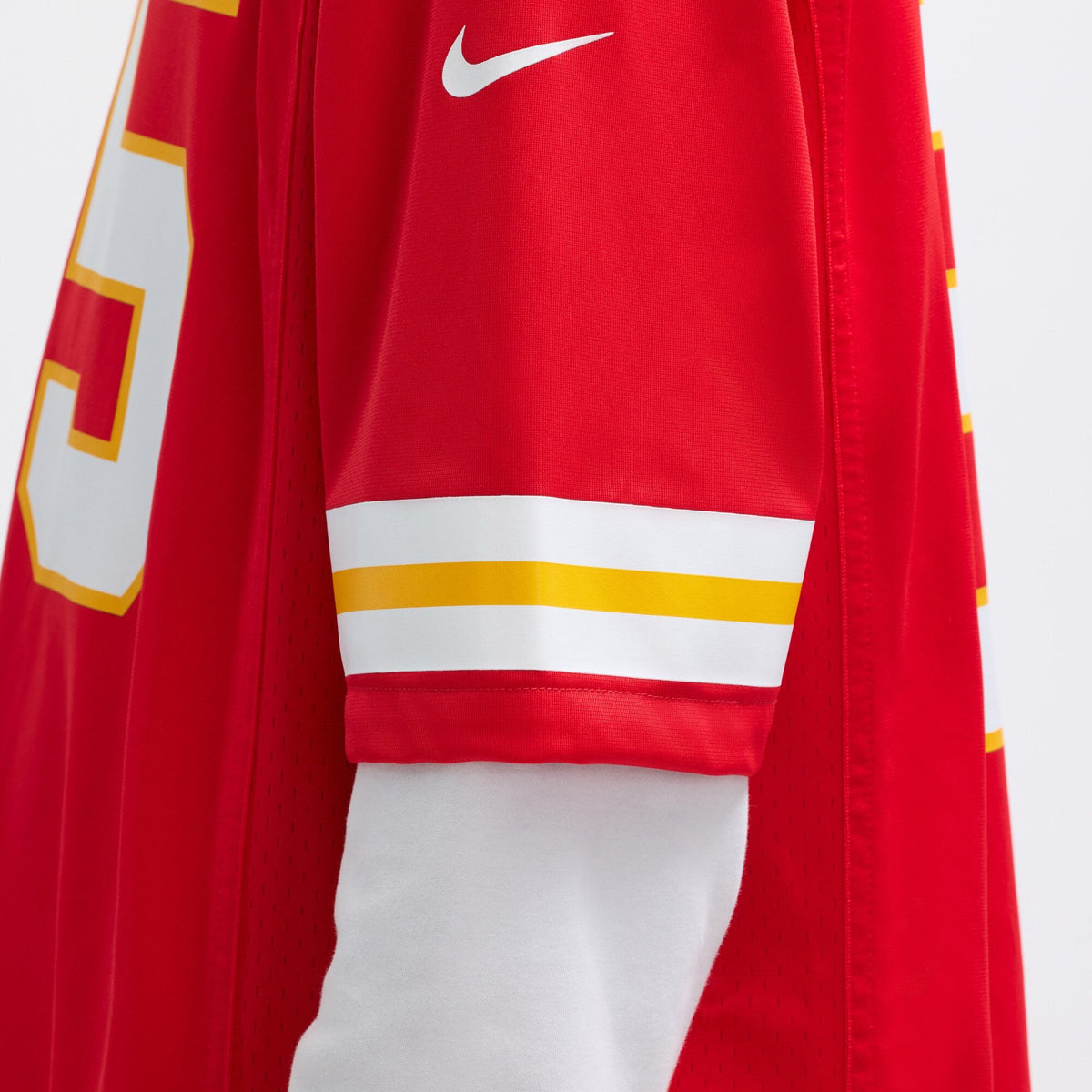 Kansas City Chiefs Chris Jones Red Game Jersey product image 11, provided for visual reference and product detail review