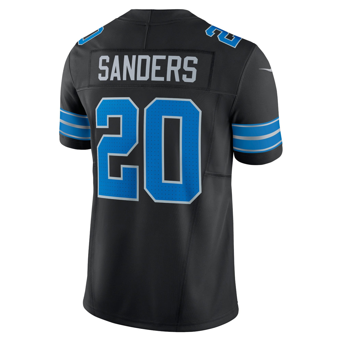 Detroit Lions Barry Sanders Black 2nd Alternate Vapor F.U.S.E. Limited Jersey product image 4, provided for visual reference