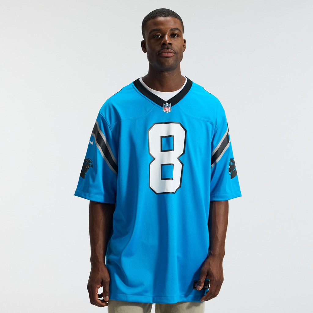 Carolina Panthers Jaycee Horn Blue Alternate Game Jersey product image 3, provided for visual reference and product detail