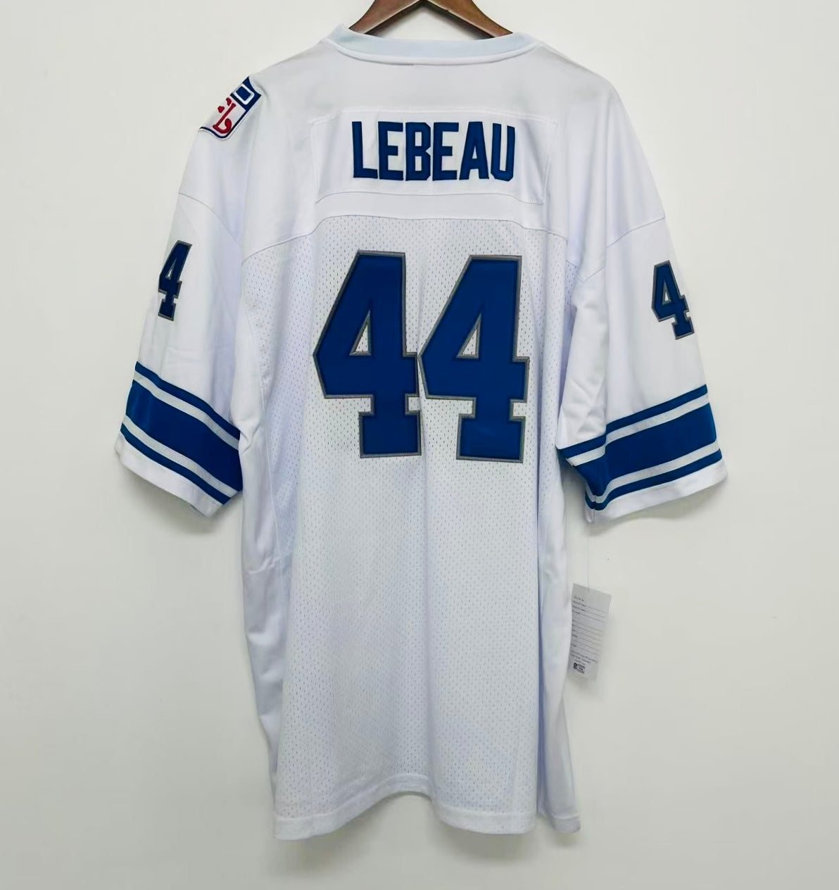 DICK LEBEAU 1969 Detroit Lions NFL Mitchell & Ness Jersey product image 1
