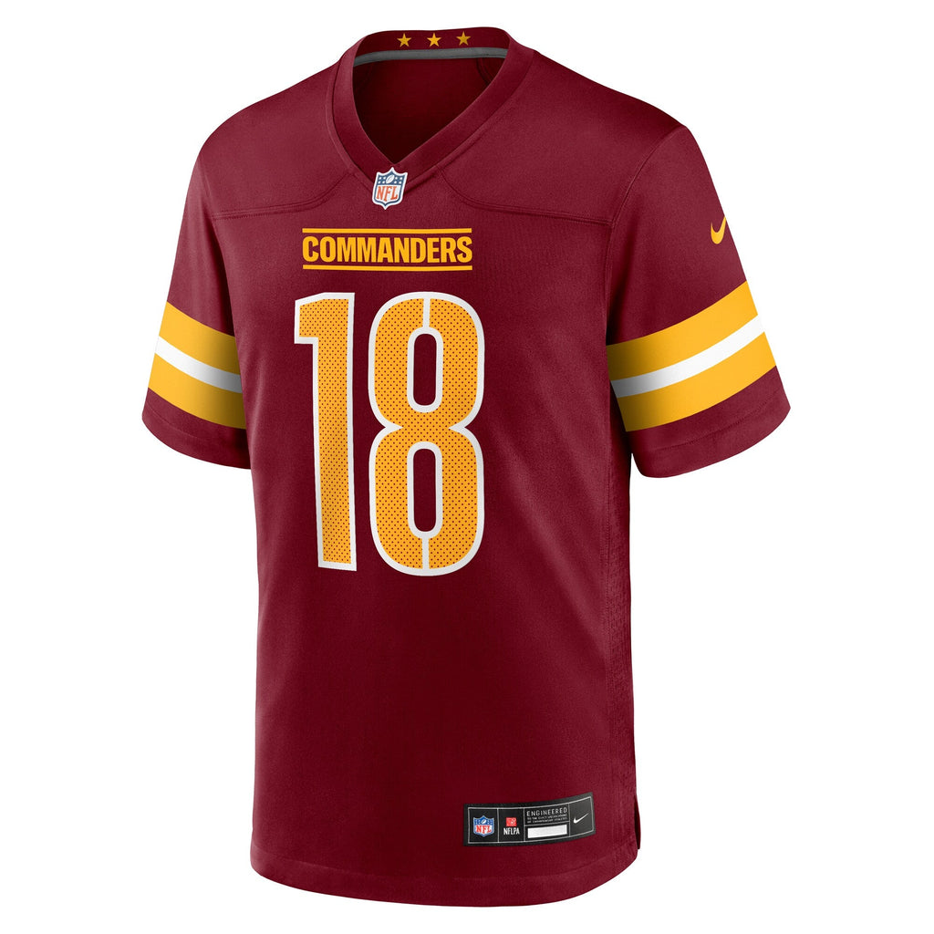 Washington Commanders Tyler Owens Burgundy Team Game Jersey product image 3, provided for visual reference and product